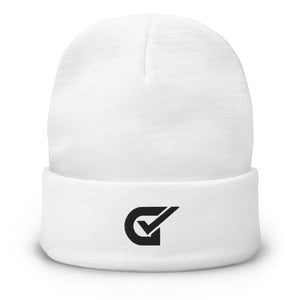 Get It Done Icon Beanie (White)