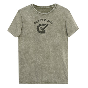 Distressed Get it Done Denim T-Shirt