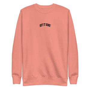 Get It Done Embroidered Lifestyle Crewneck Sweatshirt